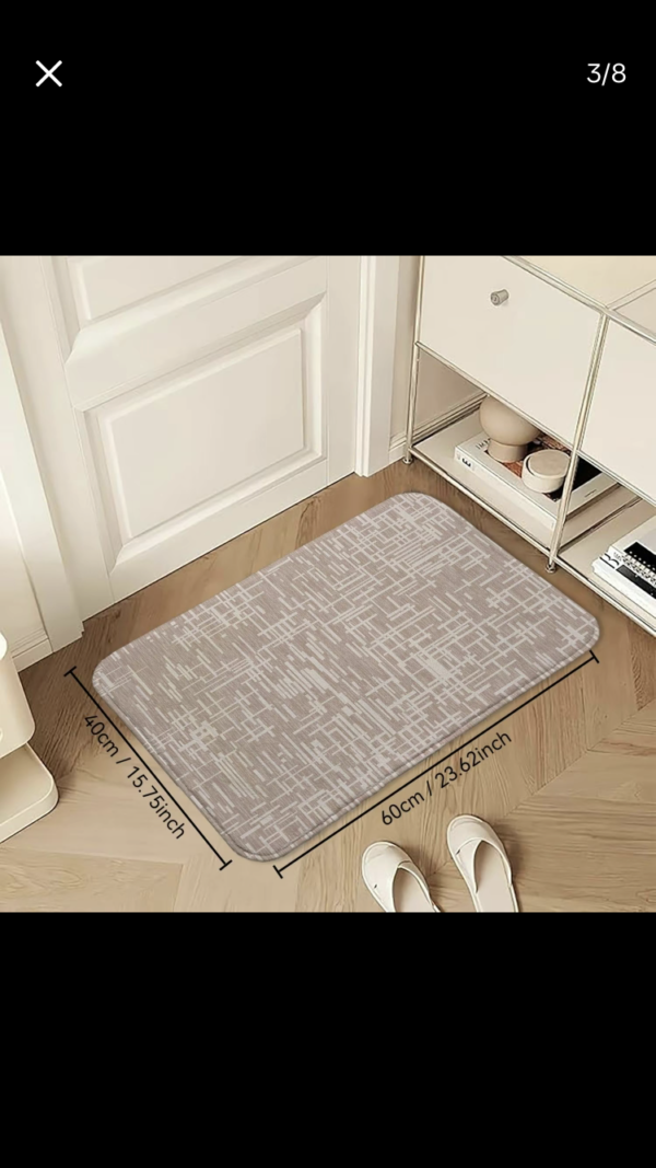 Door mat and bathroom mat