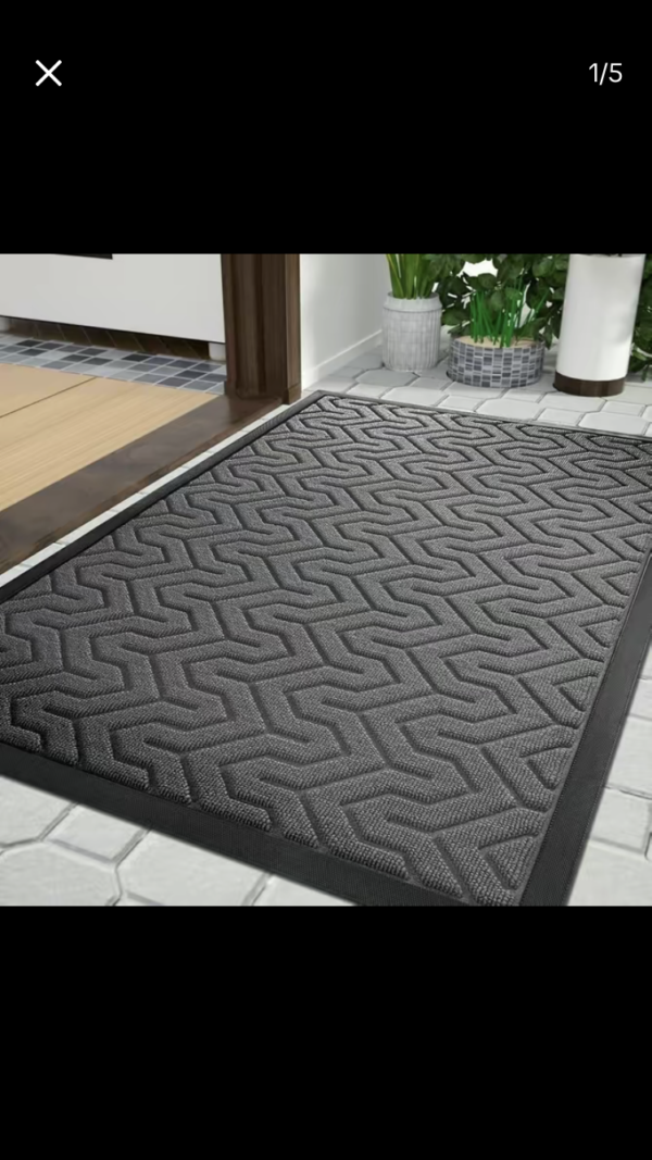 Door mat and bathroom mat