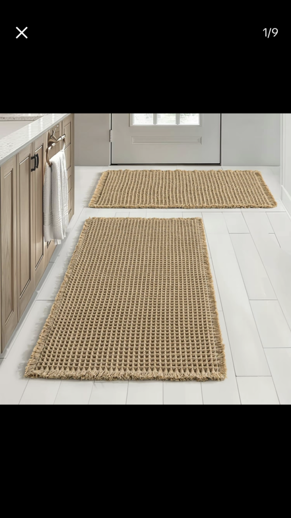 Door mat and bathroom mat
