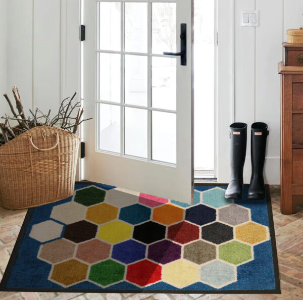 Door mat and bathroom mat
