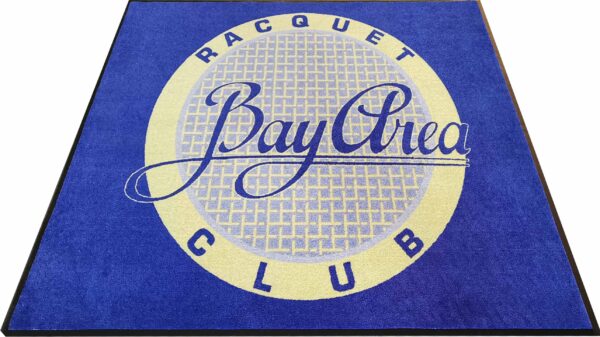 Nylon logo doormat