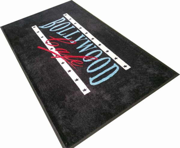 Nylon logo doormat