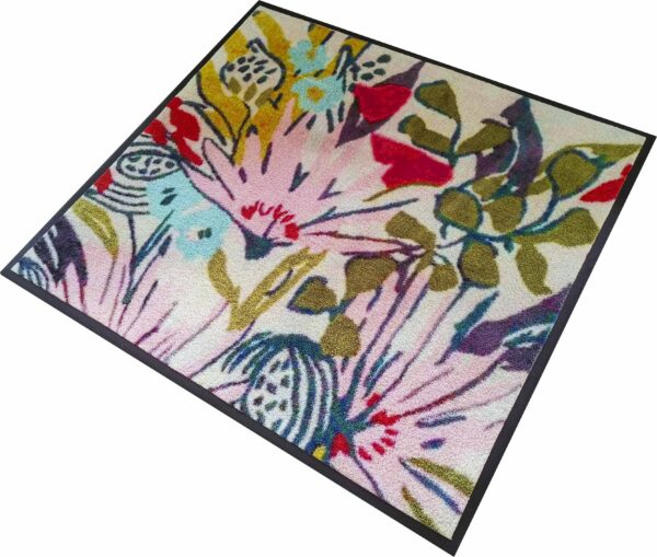 Nylon logo doormat