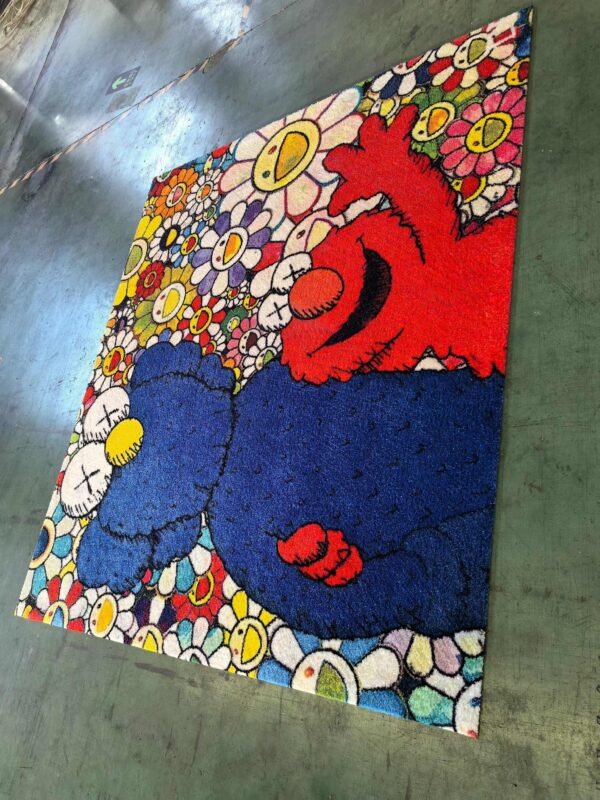 Nylon logo doormat